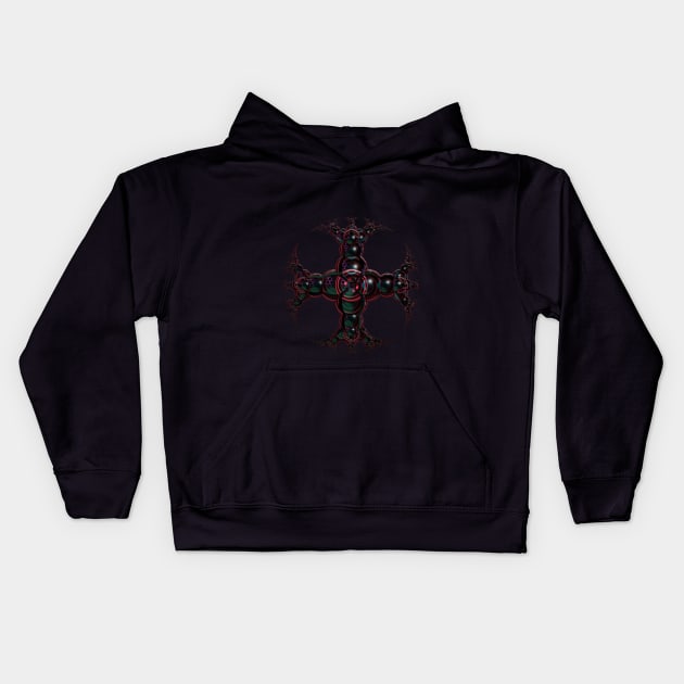 Symbolic Cross Kids Hoodie by Lynn